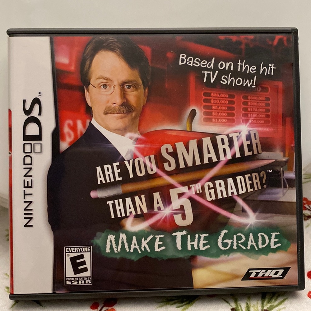 Nintendo DS Are You Smarter than a 5th Grader Make the Grade